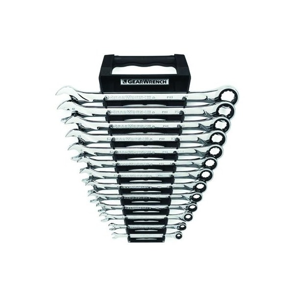 WRENCH SET COMBO RATCH 12 PT SAE XL13 P